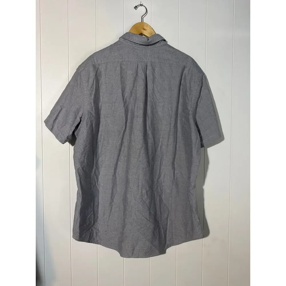 Polo Ralph Lauren Classic Fit Big & Tall Gray Button Down Shirt Men's XXL